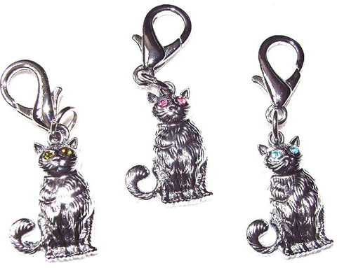 50% OFF Puchi Pussy Pendant with Diamante Eyes