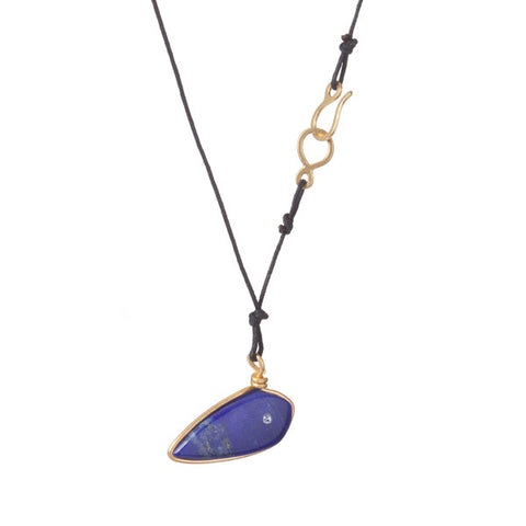 Lapis Lazuli Fish on String