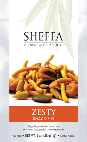 Sheffa Zesty Snack Mix - 12 Pack