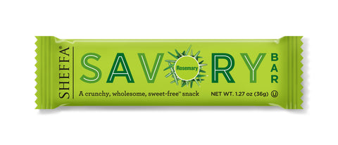 Sheffa Savory Bar - Rosemary- Case - 12 Units