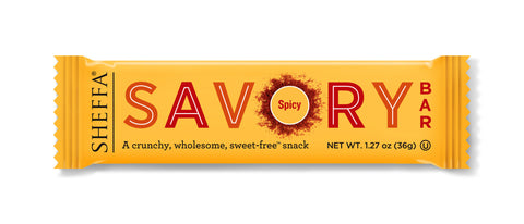 Sheffa Savory Bar - Spicy - Case - 12 Units