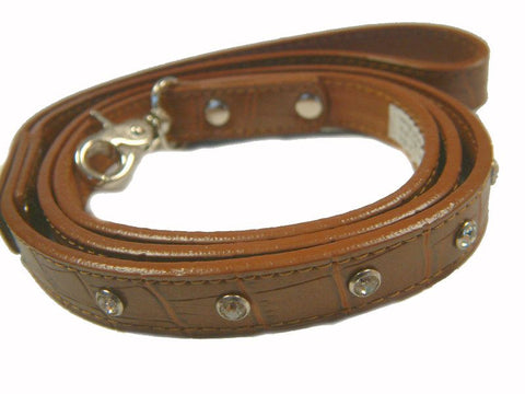 Choc Croc Dog Lead