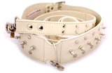 NEW Gladiator Glam Collar and Lead Set in Cream
