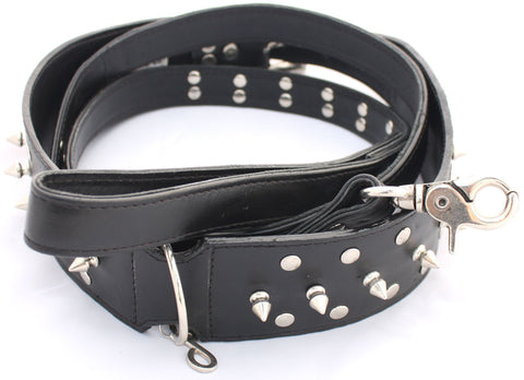 NEW Gladiator Glam Collar and Lead Set in Black