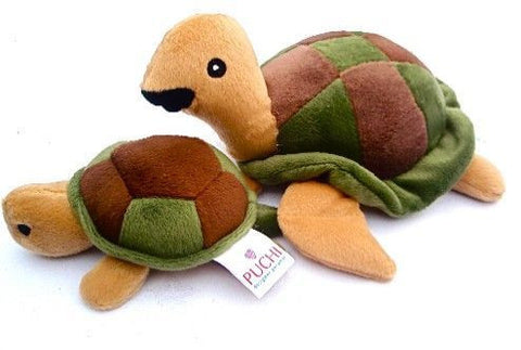 SALE 35% OFF Teeny Turtle & Mumma Set Pet Toys
