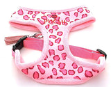 NEW Pink Leopard softy Harness & Lead